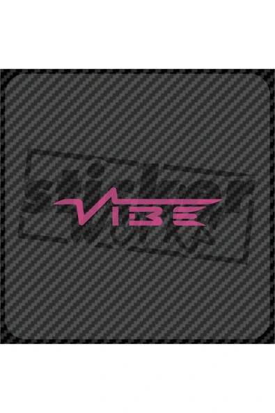 Vibe Sticker PEMBE ürün görseli 1