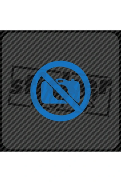 Fotoğraf Çekmek Yasaktır Sticker