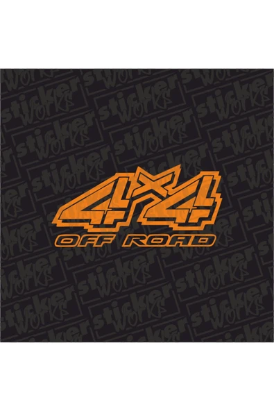 4x4 Offroad Sticker