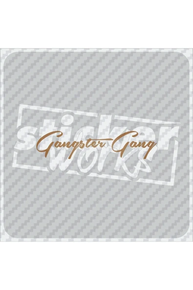 Gangster Gang Sticker