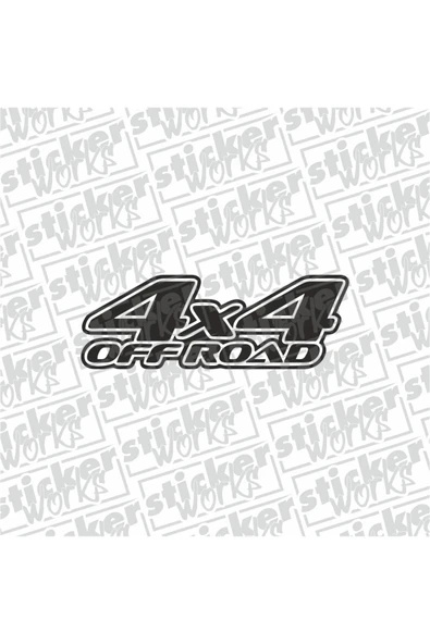 4x4 Offroad Sticker