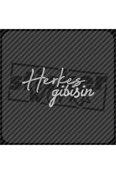 Herkes Gibisin Sticker ürün görseli 1