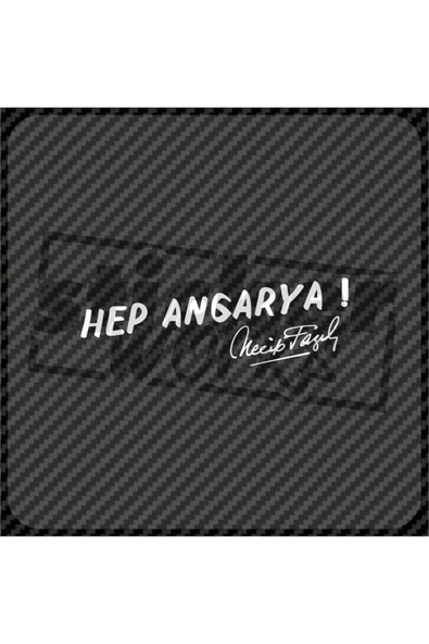 Hep Angarya Sticker