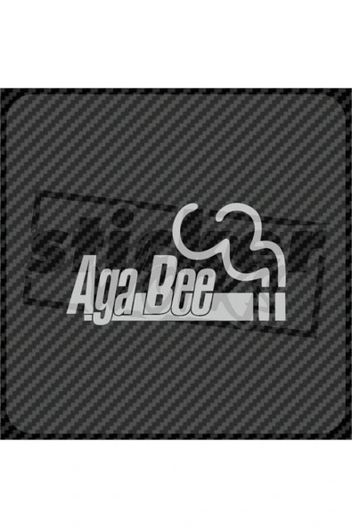 Aga Bee Sticker GÜMÜŞ GRİ ürün görseli 1