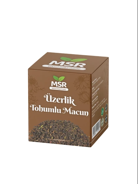 MSR BİTKİSEL DOGAL ÜRÜNLER Üzerlik Tohumlu Hemoroid, Macunu 370g - 2