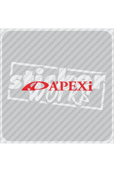 Apexi Sticker