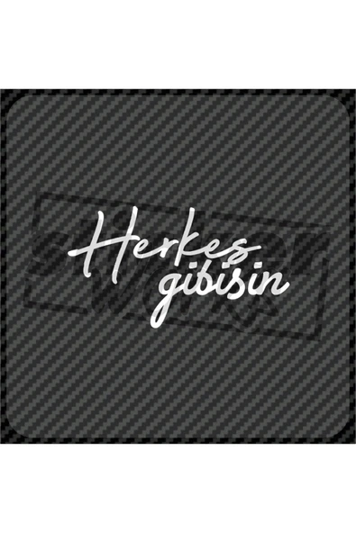 Herkes Gibisin Sticker ürün görseli 1