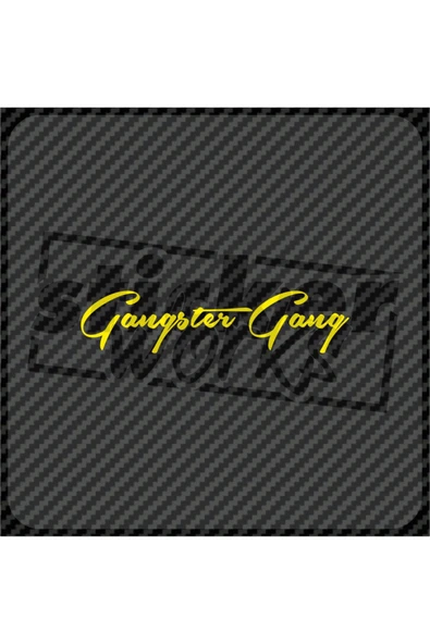 Gangster Gang Sticker ürün görseli 1