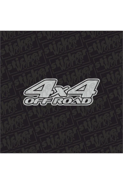 4x4 Offroad Sticker ürün görseli 1