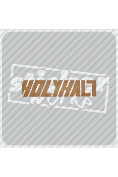 Holyhalt Sticker