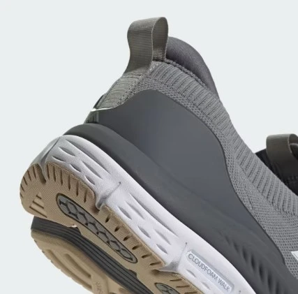 Adidas Cloudfoam Walk Lounger Erkek Spor Ayakkabı Gri ID4054 I-150 - 4