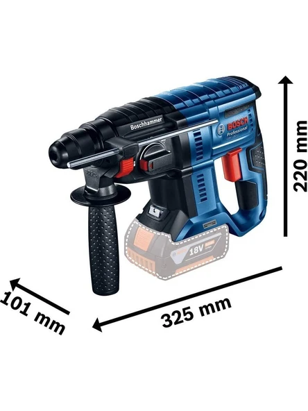 Bosch GBH 180+GSR 180+2X18V 4.0+Gal+Bag 0615990M31 - 3