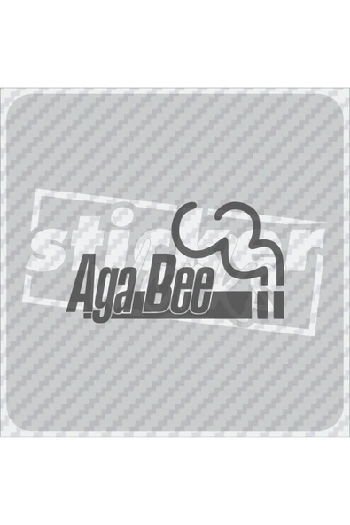 Aga Bee Sticker