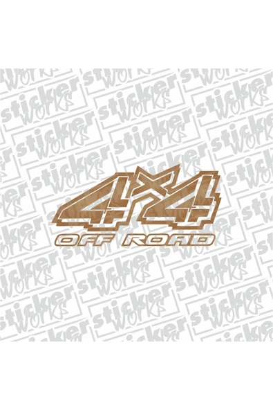 4x4 Offroad Sticker
