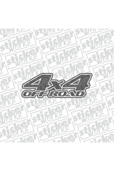 4x4 Offroad Sticker