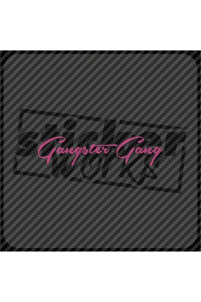 Gangster Gang Sticker