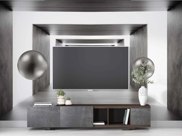 3D Tünel Görünümlü Duvar Kağıdı Baskı - Resim 3