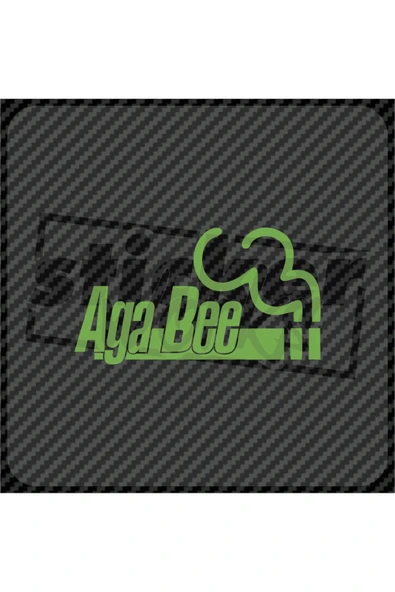 Aga Bee Sticker YEŞİL ürün görseli 1