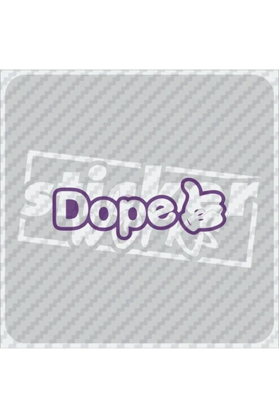 Dope Sticker MOR ürün görseli 1