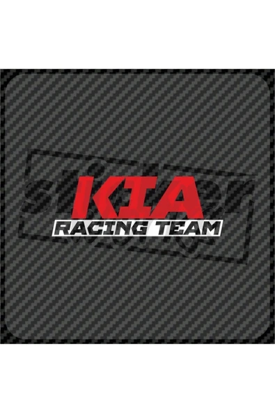 Ön Cam Kia Racing Team Sticker