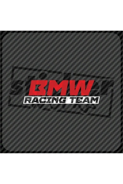 Ön Cam Bmw Racing Team Sticker ürün görseli 1