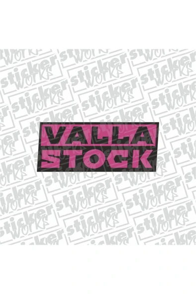 Valla Stock Sticker
