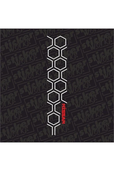 Nissan Ön Cam Petek Sticker