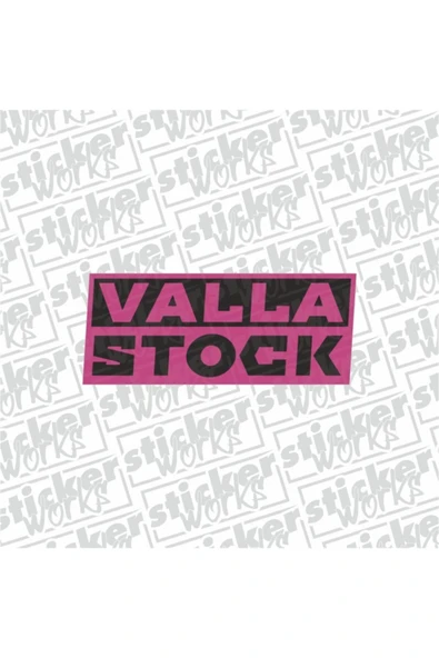 Valla Stock Sticker