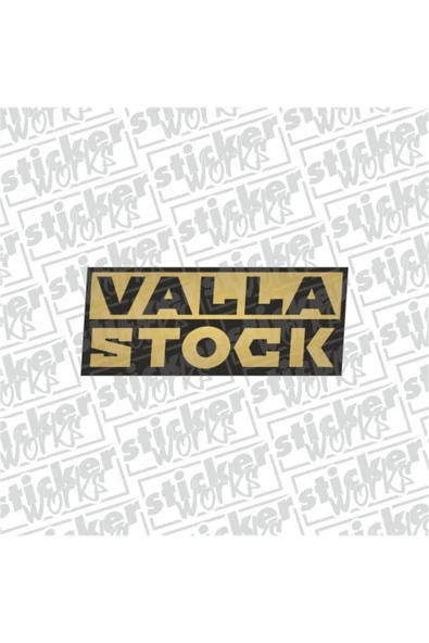 Valla Stock Sticker