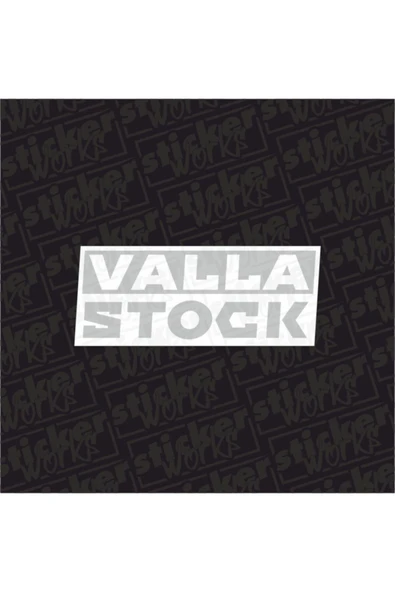 Valla Stock Sticker - 1