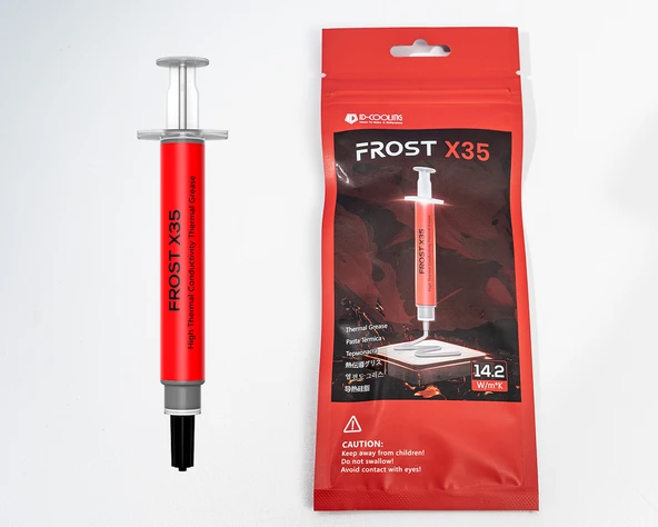 ID-COOLING Frost X35 4gr 14,2 W/mK Yüksek İletkenliğe Sahip Termal Macun