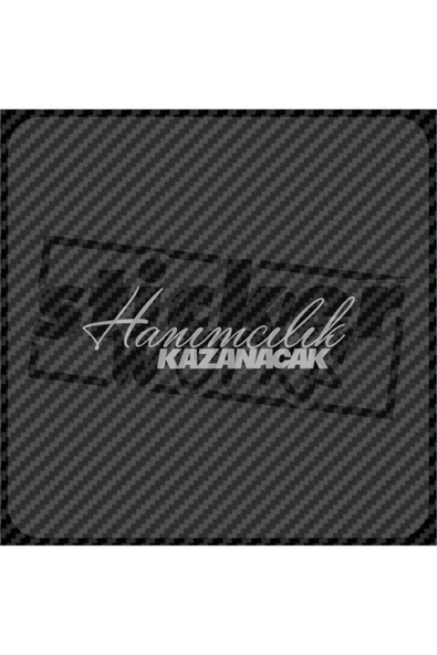Hanımcılık Kazanıcak Sticker
