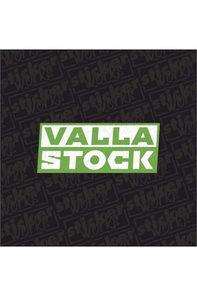 Valla Stock Sticker