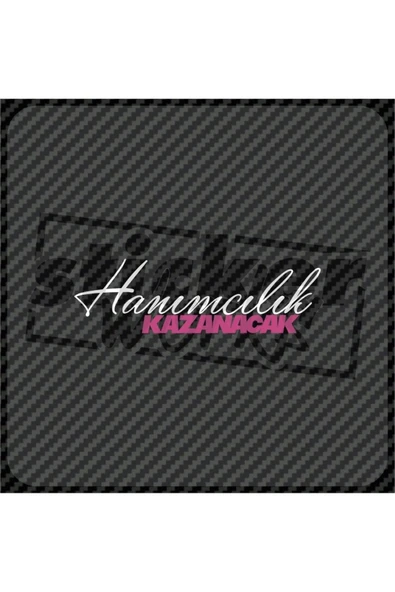 Hanımcılık Kazanıcak Sticker