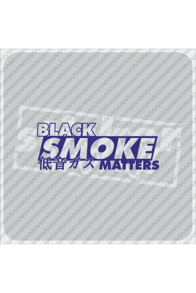 Black Smoke Matters Sticker