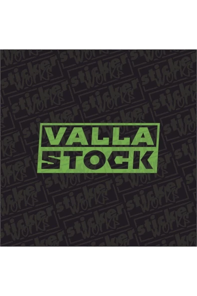 Valla Stock Sticker