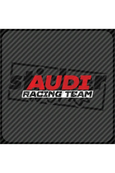 Ön Cam Audi Racing Team Sticker ürün görseli 1