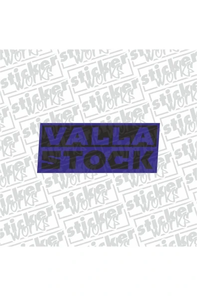 Valla Stock Sticker