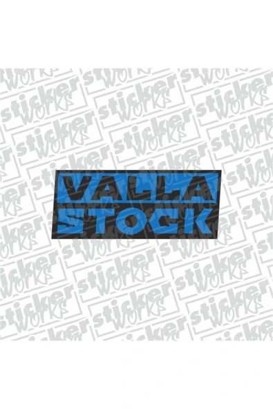 Valla Stock Sticker
