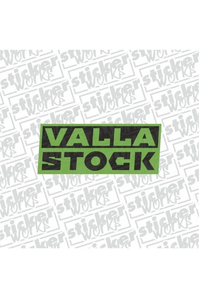Valla Stock Sticker
