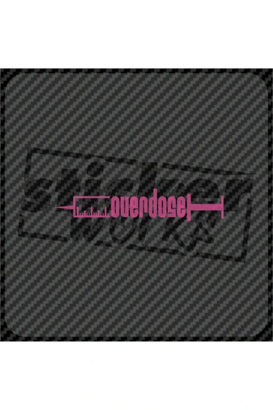 Overdose Sticker ürün görseli 1