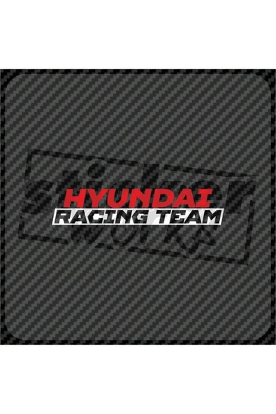 Ön Cam Hyundai Racing Team Sticker