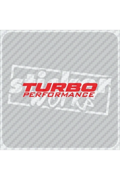 Turbo Performance Sticker