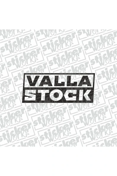 Valla Stock Sticker