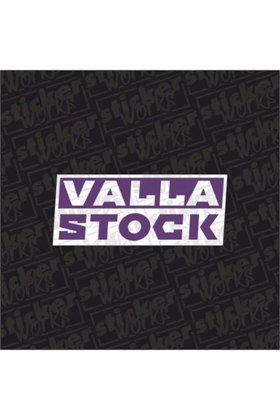 Valla Stock Sticker