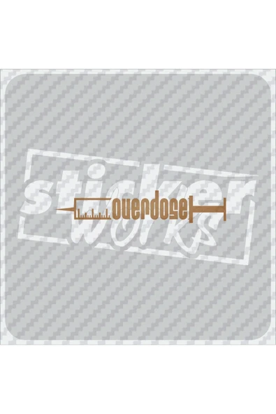 Overdose Sticker