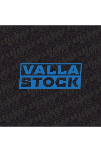 Valla Stock Sticker ürün görseli 1