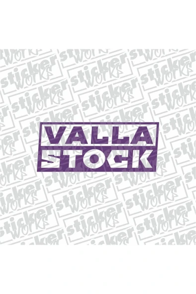 Valla Stock Sticker - 1