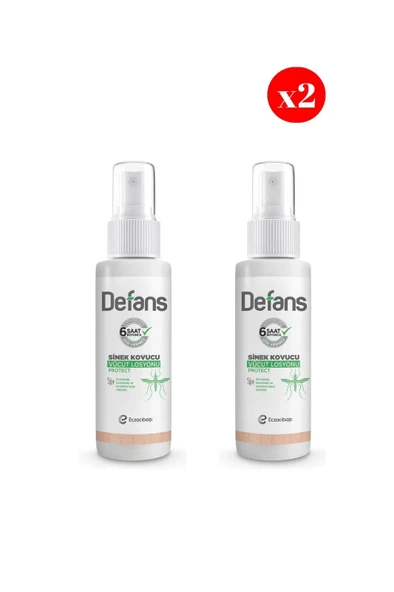 Defans Sinek Kovucu Vücut Spreyi Protect 50 ml  X2 ADET