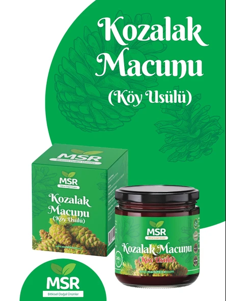 MSR BİTKİSEL DOGAL ÜRÜNLER Kozalak Macunu 240g